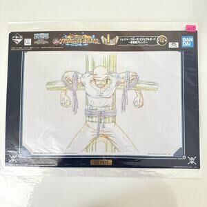 One Piece Treasure‎ Cruise Ichiban Kuji Prize Visual Art Sheet Clear File Poster